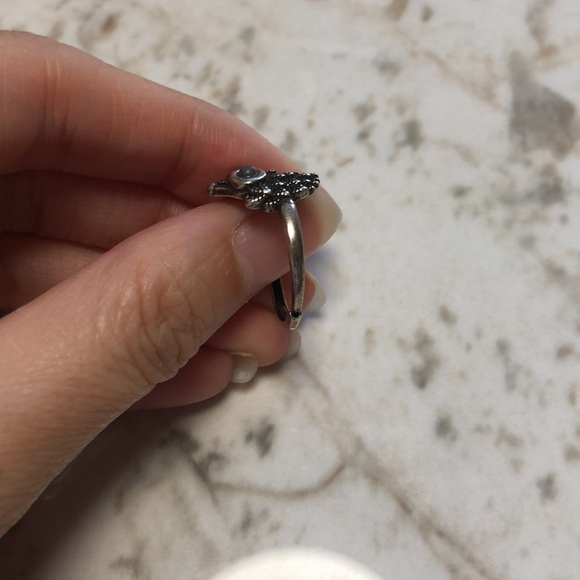 hedgehog ring with labradorite - Picture 4 of 4